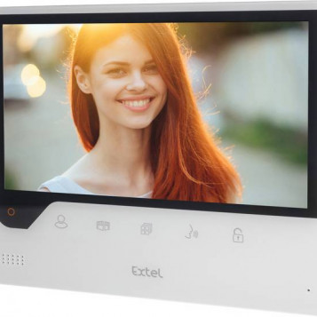 Monitor LCD do wideodomofonu domofonu Extel 720308 IP WiFi