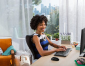 Klawiatura bezprzewodowa Microsoft Comfort Desktop 5050 AZERTY – zdjęcie 2
