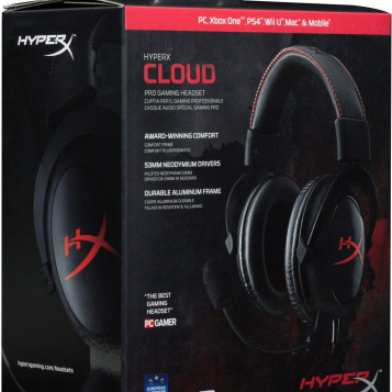 Słuchawki przewodowe HyperX Cloud Pro Gaming Czerwone