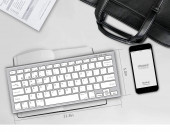 Klawiatura bezprzewodowa FENIFOX Bluetooth AZERTY – zdjęcie 2