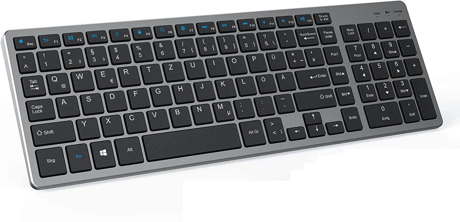 Klawiatura bezprzewodowa Seenda IWG-BK348TZ QWERTZ