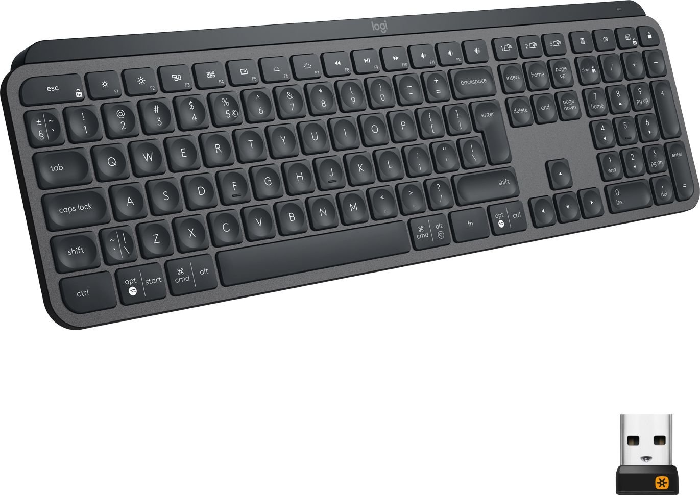Klawisz do klawiatury Logitech MX Keys do PC Graphite