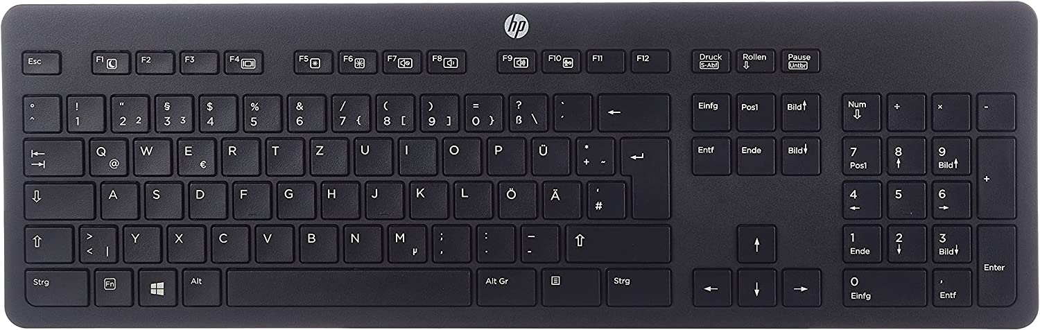 Klawiatura bezprzewodowa HP Slim Wireless KB QWERTZ