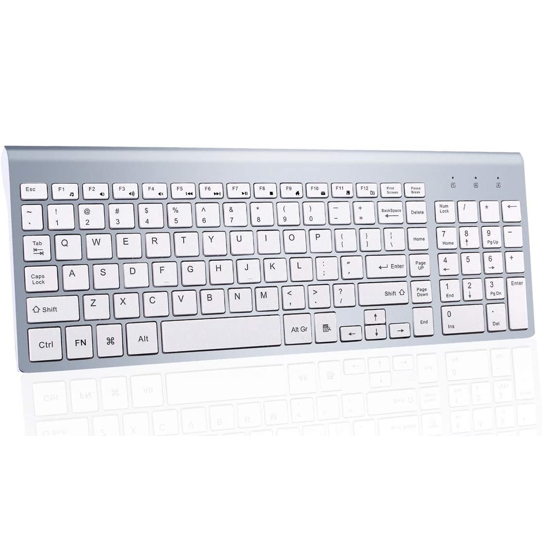 Klawiatura bezprzewodowa Sanhoton 2.4G Ultra QWERTZ