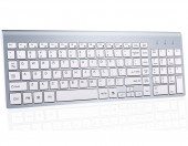 Klawiatura bezprzewodowa Sanhoton 2.4G Ultra QWERTZ – zdjęcie 1