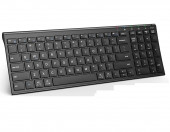 iClever IC-GK03 klawiatura bezprzewodowa QWERTZ czarna – zdjęcie 1