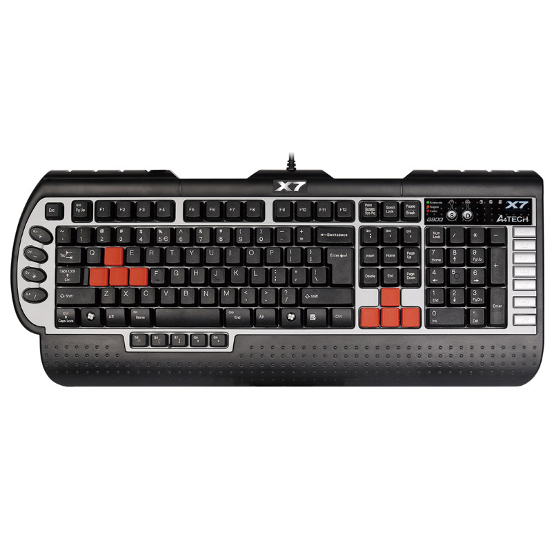 Klawiatura przewodowa gamingowa A4TECH X7-G800V GAMING