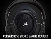 Przewodowe słuchawki GAMINGOWE CORSAIR HS50 – zdjęcie 4