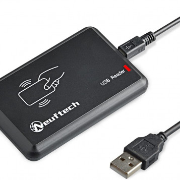 Czytnik kart identyfikacyjnych RFID USB Neuftech