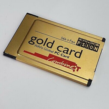 Psion Gold 56k Fax – globalna karta PC Wan (używany)