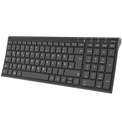 Klawiatura bezprzewodowa iClever GKG22B QWERTZ
