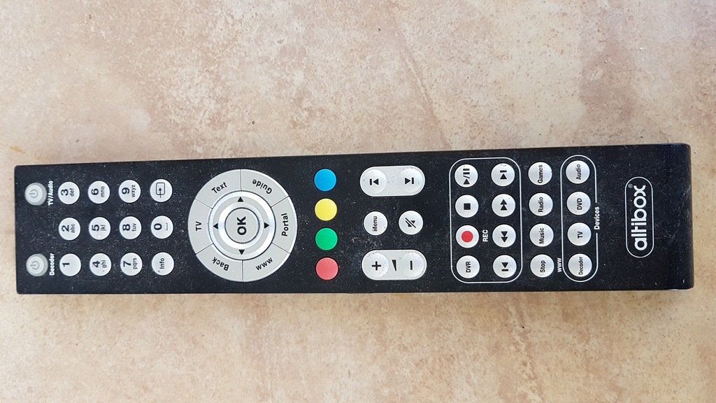 Oryginalny pilot Altibox do TV