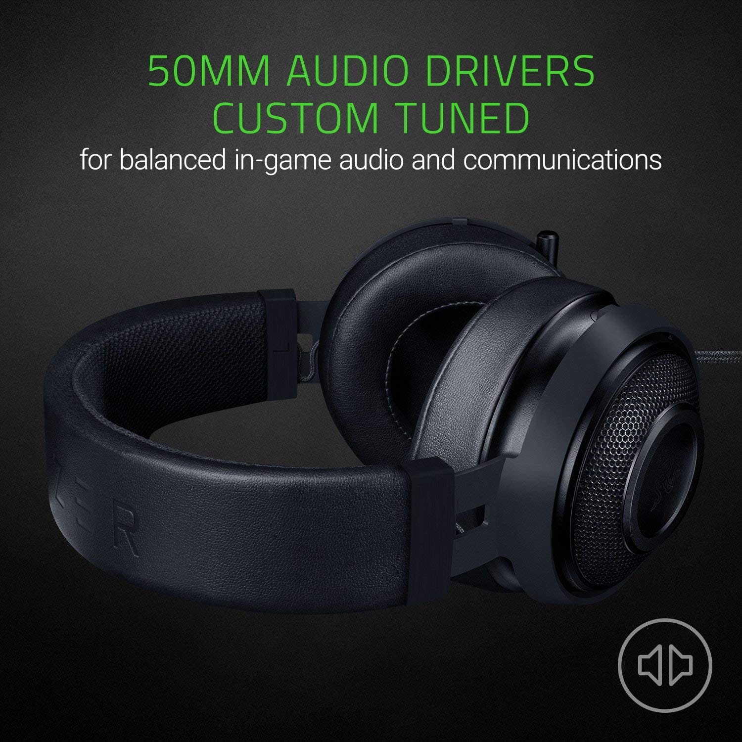 Przewodowe słuchawki GAMINGOWE RAZER Kraken Pro V2 Oval Black