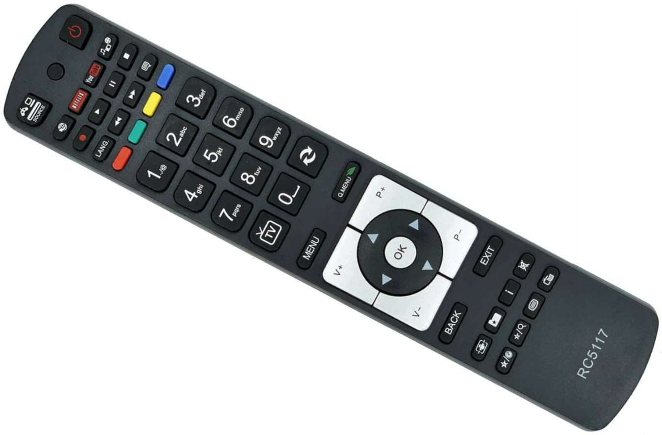 Oryginalny pilot do TV Finlux HITACHI SHARP FINLUX RC5117
