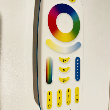 Pilot MiLight RGB LED zdalnie sterowane oświetlenie