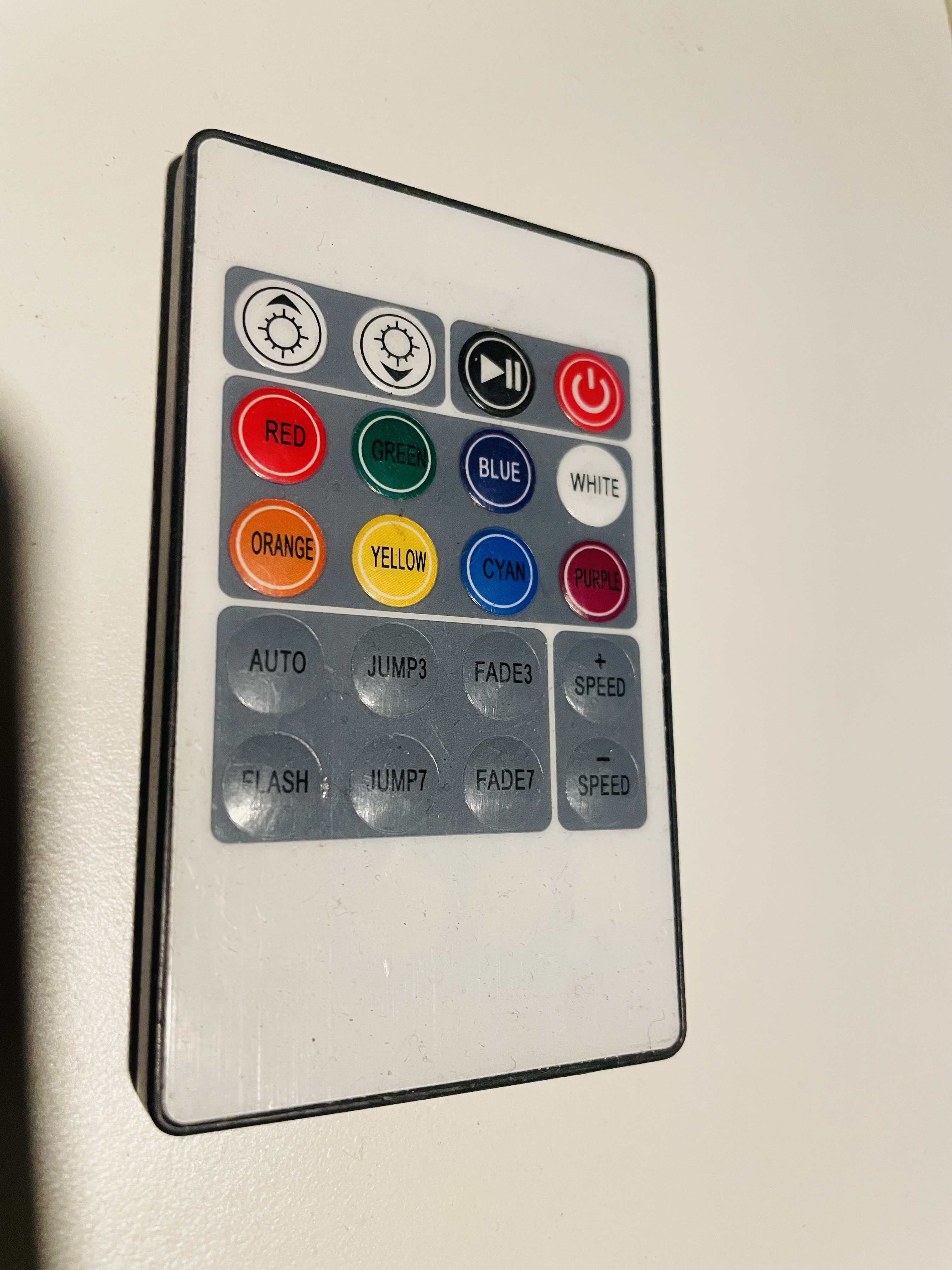 Pilot LED RGB zdalnie sterowany do taśmy