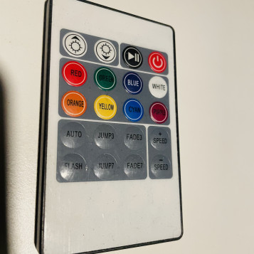 Pilot LED RGB zdalnie sterowany do taśmy
