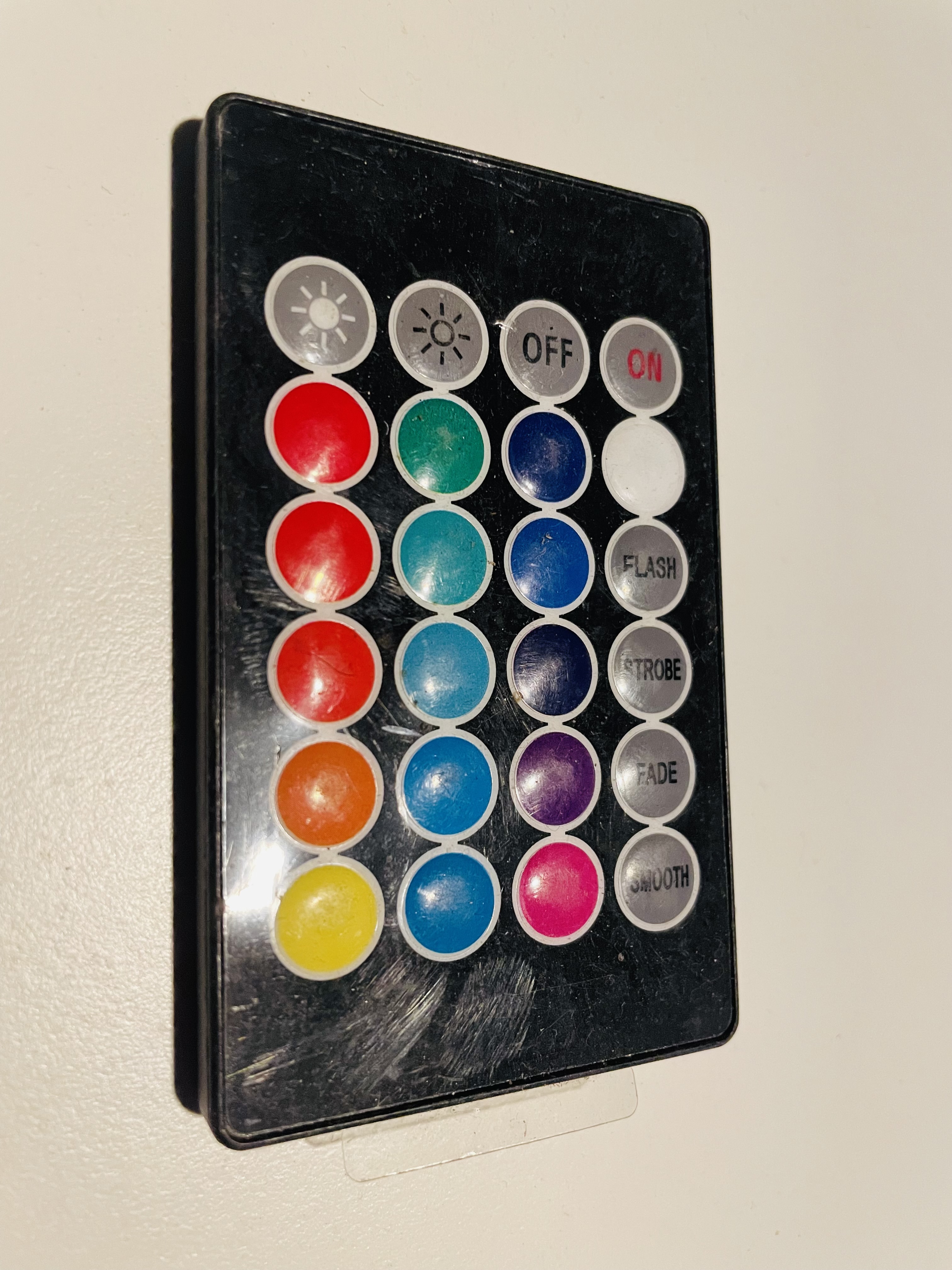 Pilot LED zdalnie sterowany do taśmy RGB