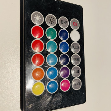 Pilot LED zdalnie sterowany do taśmy RGB