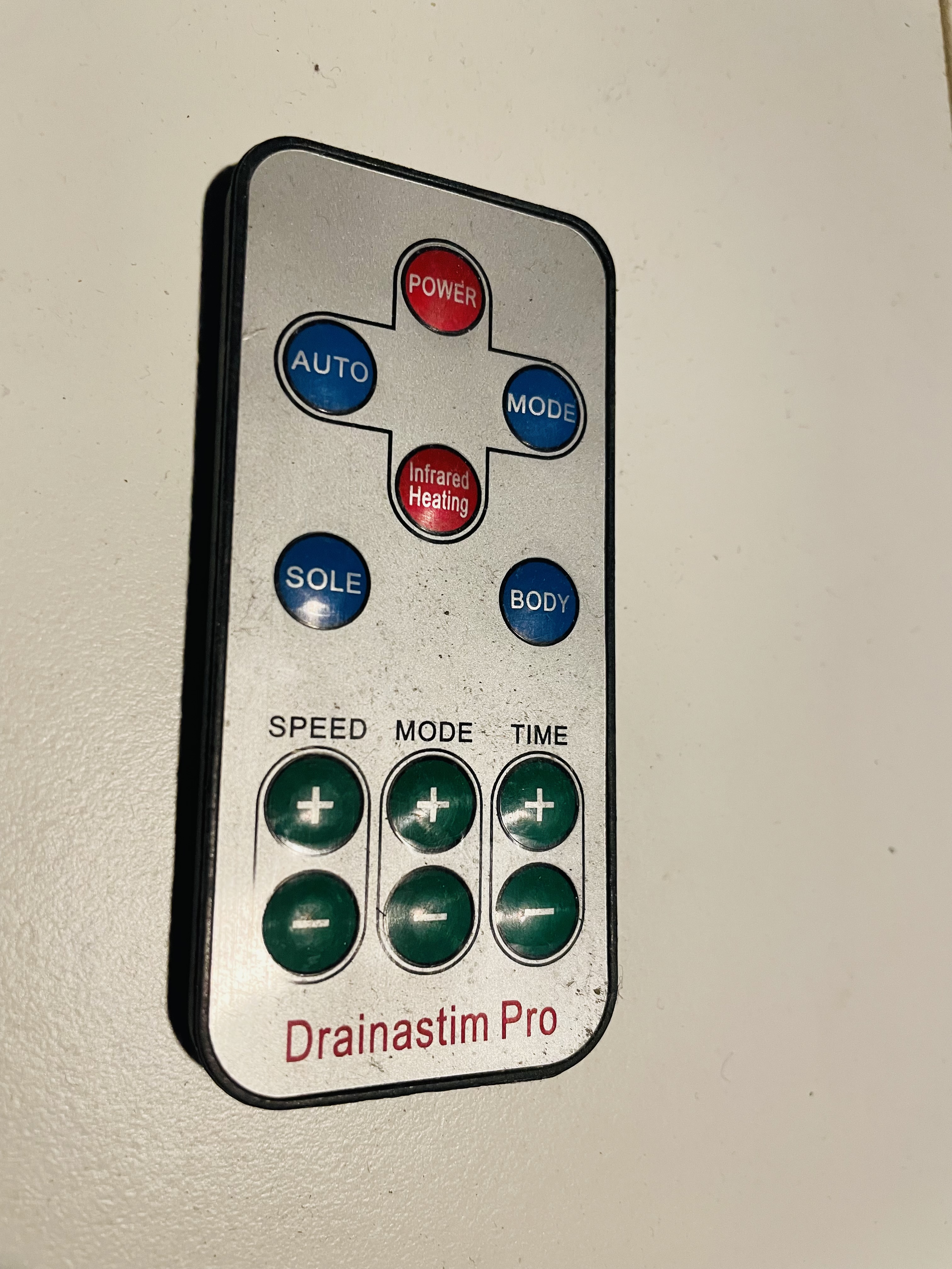 Pilot do elektrostymulatora Drainastim Pro