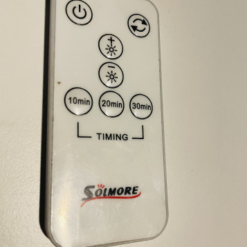 Pilot zdalnego sterowania do kuli taśmy LED RGB Solmore