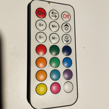 Pilot do sterowania Wireless taśmy LED RGB