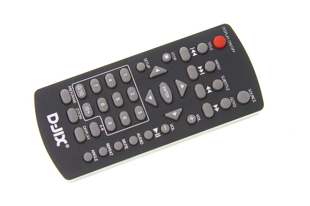 Oryginalny pilot do przenośnego odtwarzacza DVD D-JIX