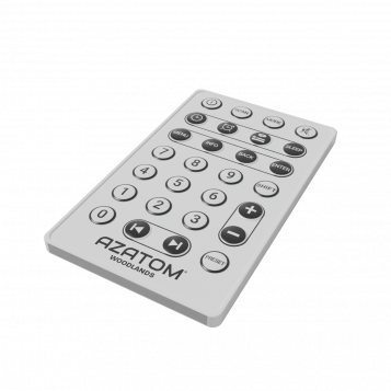 Original remote control for Woodlands WD1 DAB & FM AZATOM radio