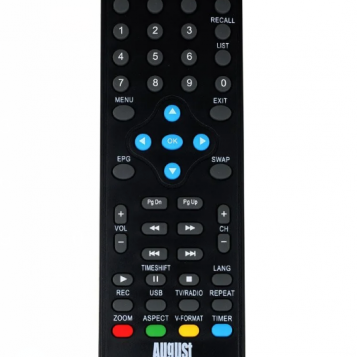 Oryginalny pilot do dekodera August DVB400