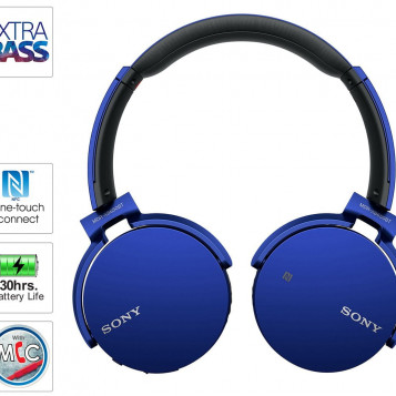 Słuchawki bezprzewodowe Sony MDR-XB650BT BT