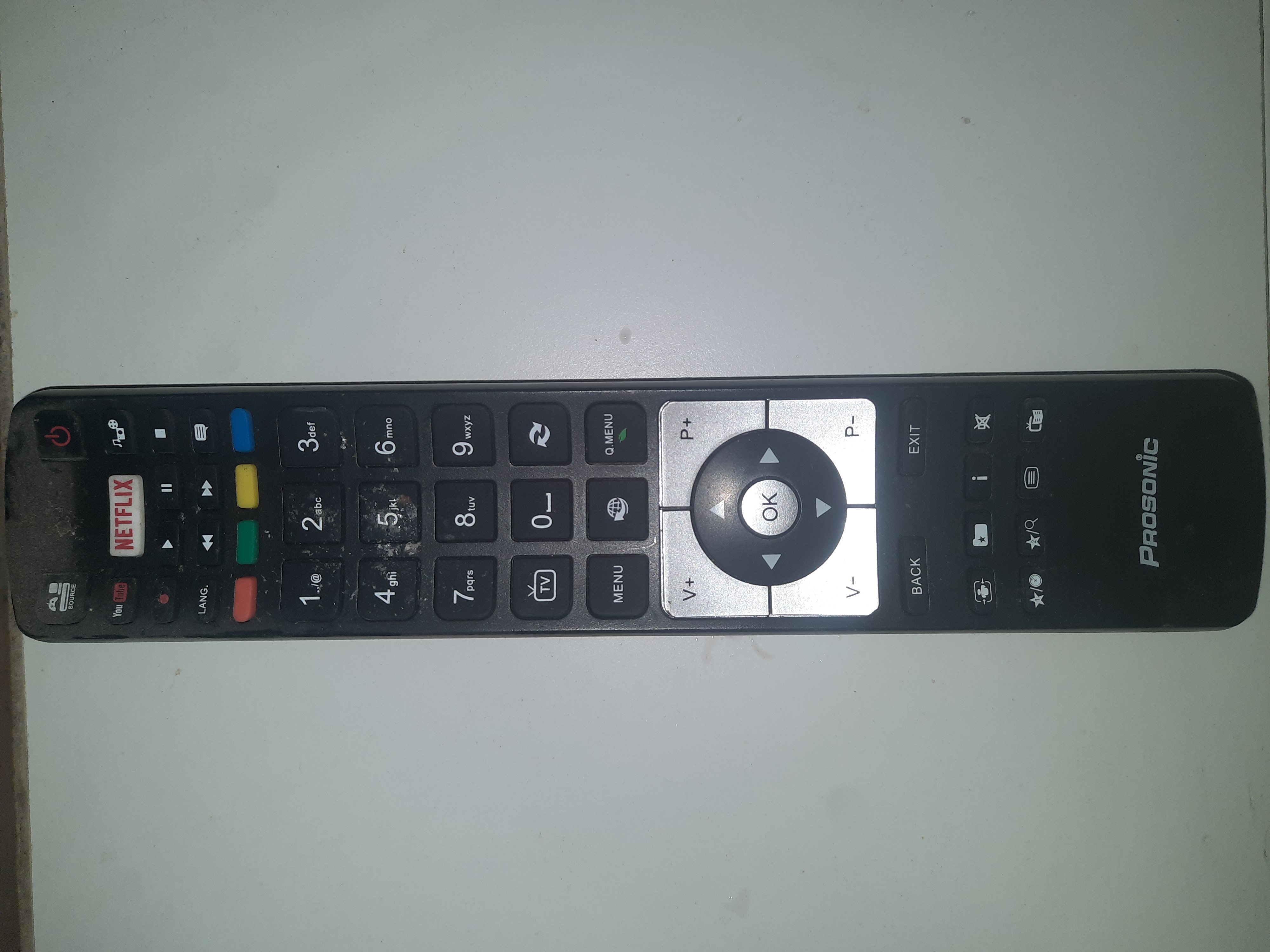 Oryginalny pilot do telewizora PROSONIC