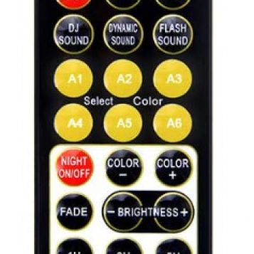 Pilot do sterowania kuli Disco Ball LED RGB