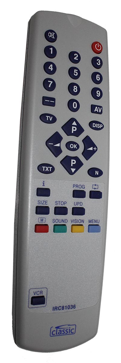 Uniwersalny pilot do telewizora CLASSIC IRC81036