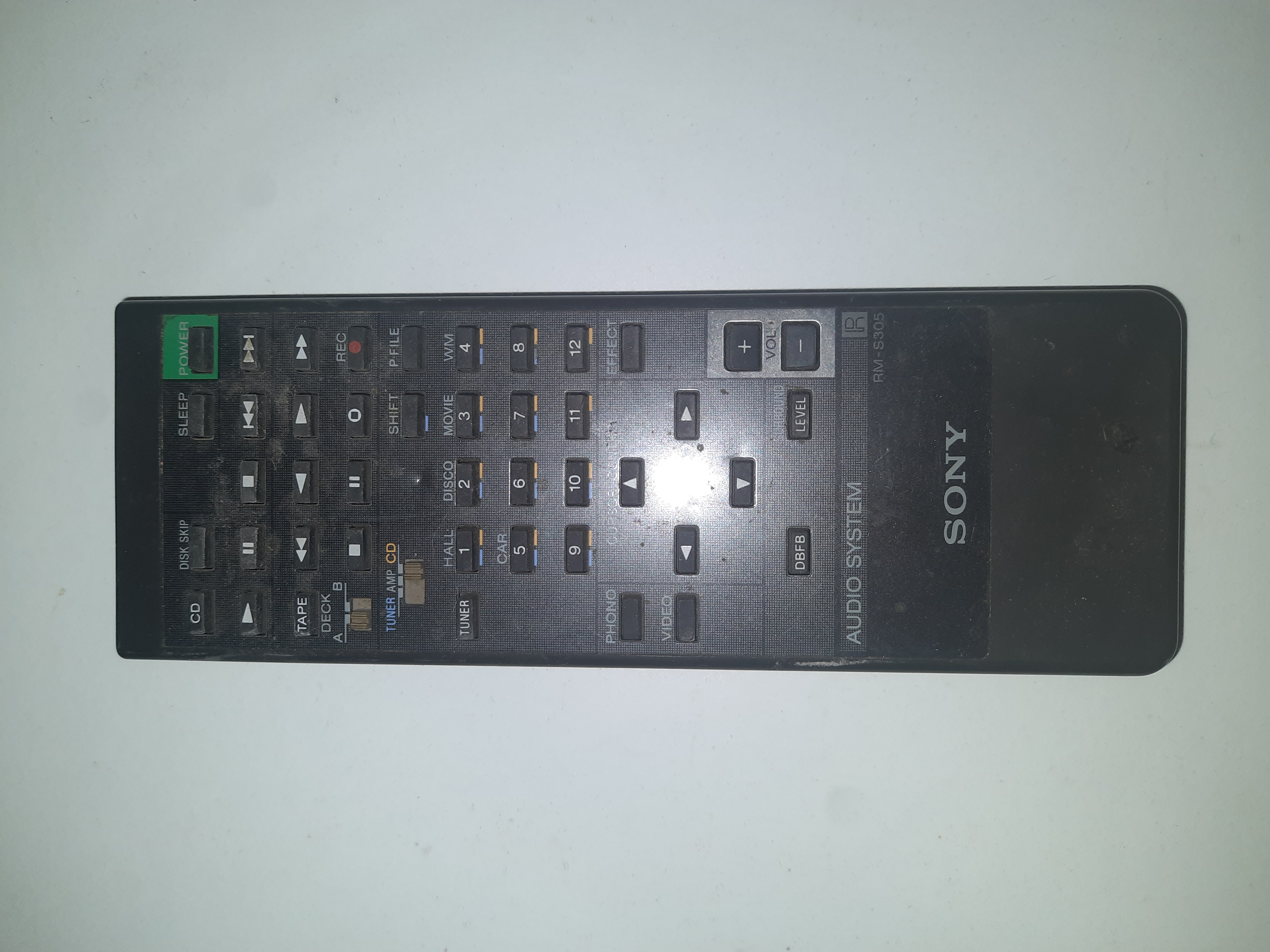 Oryginalny pilot do systemu audio SONY RM-S305