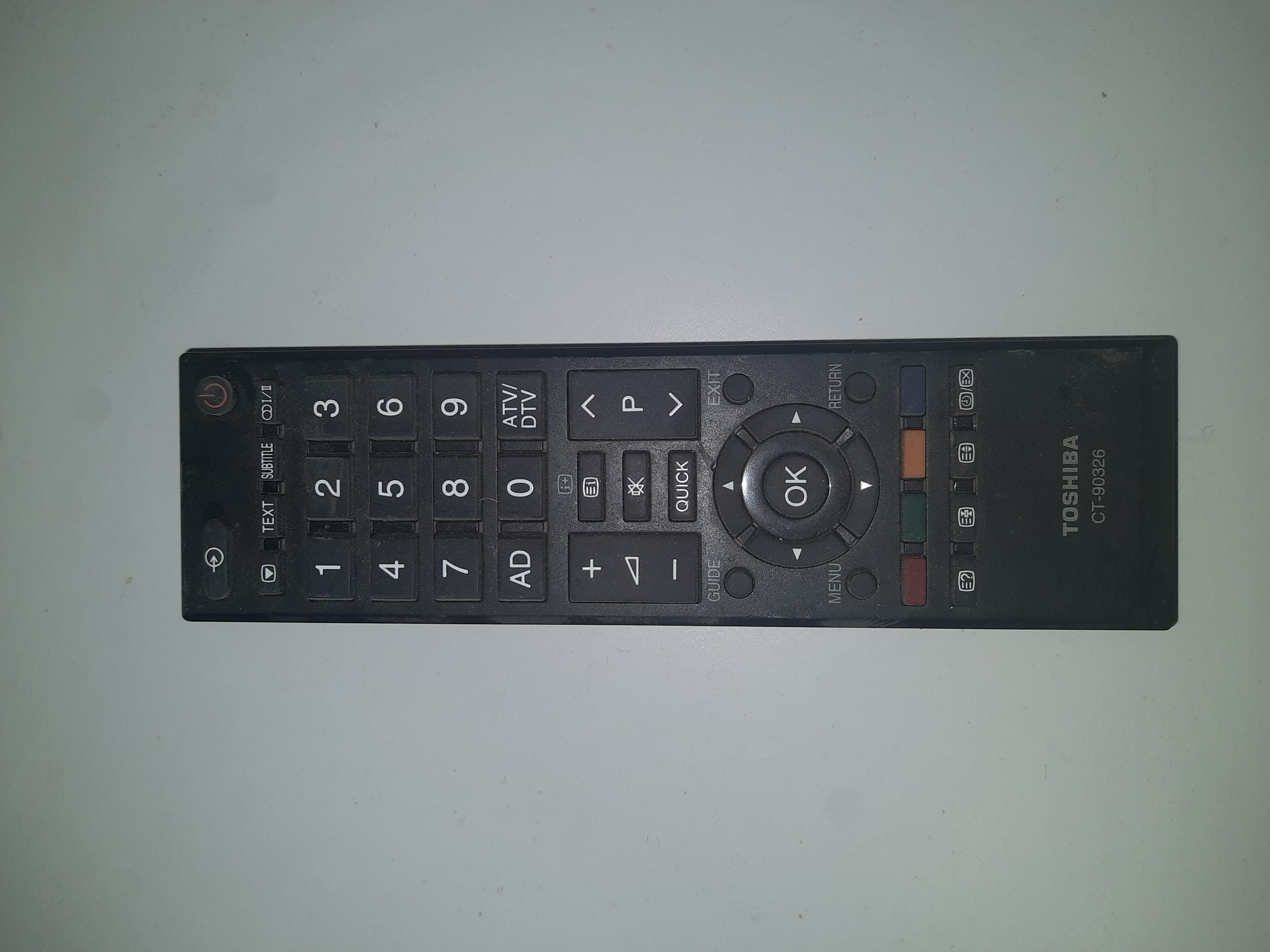 Oryginalny pilot do telewizora TOSHIBA CT-90326