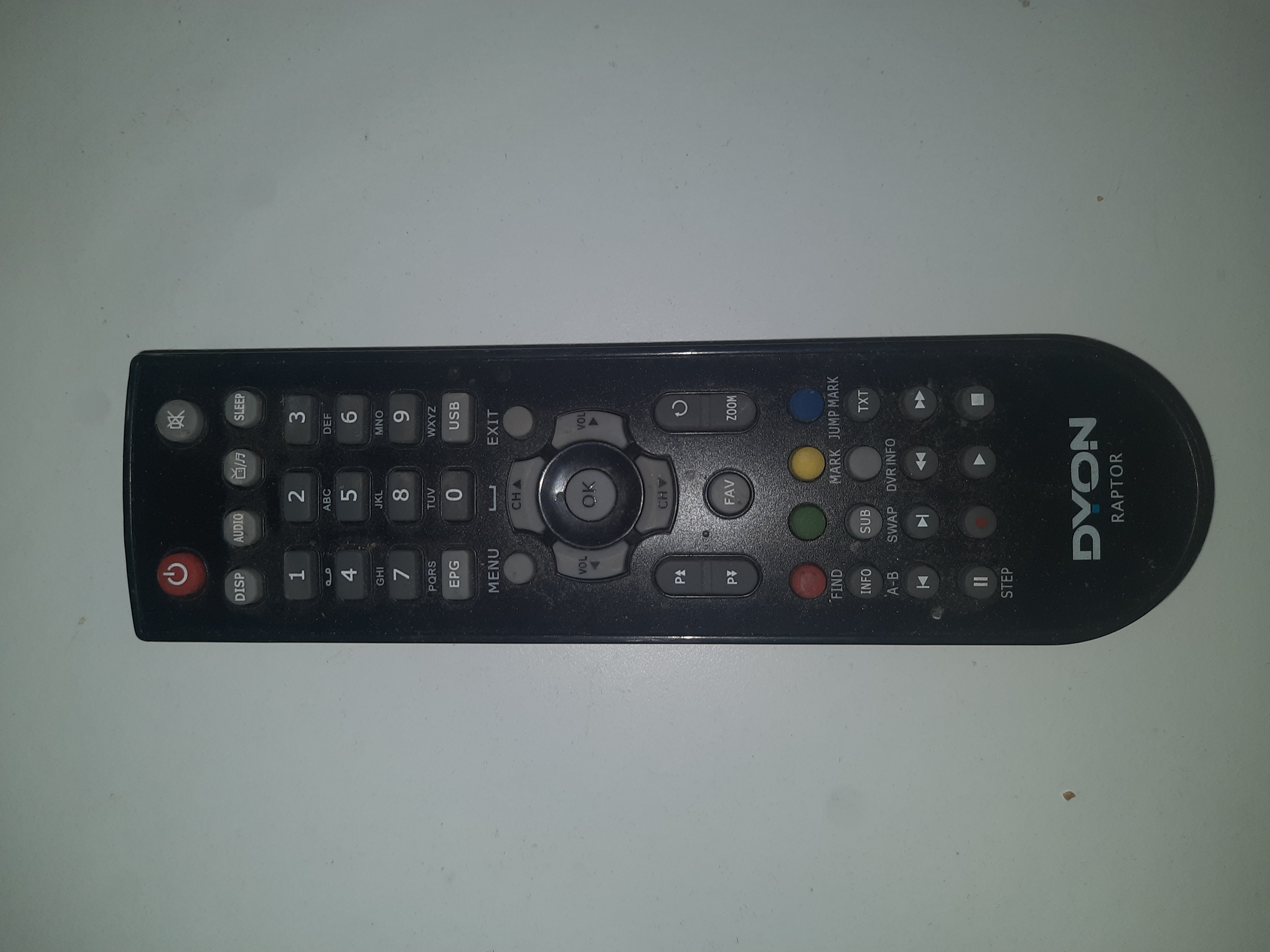 Oryginalny pilot do telewizora Dyon Raptor