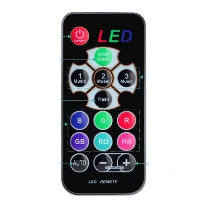Pilot do sterowania kuli OMERIL Disco Ball LED RGB