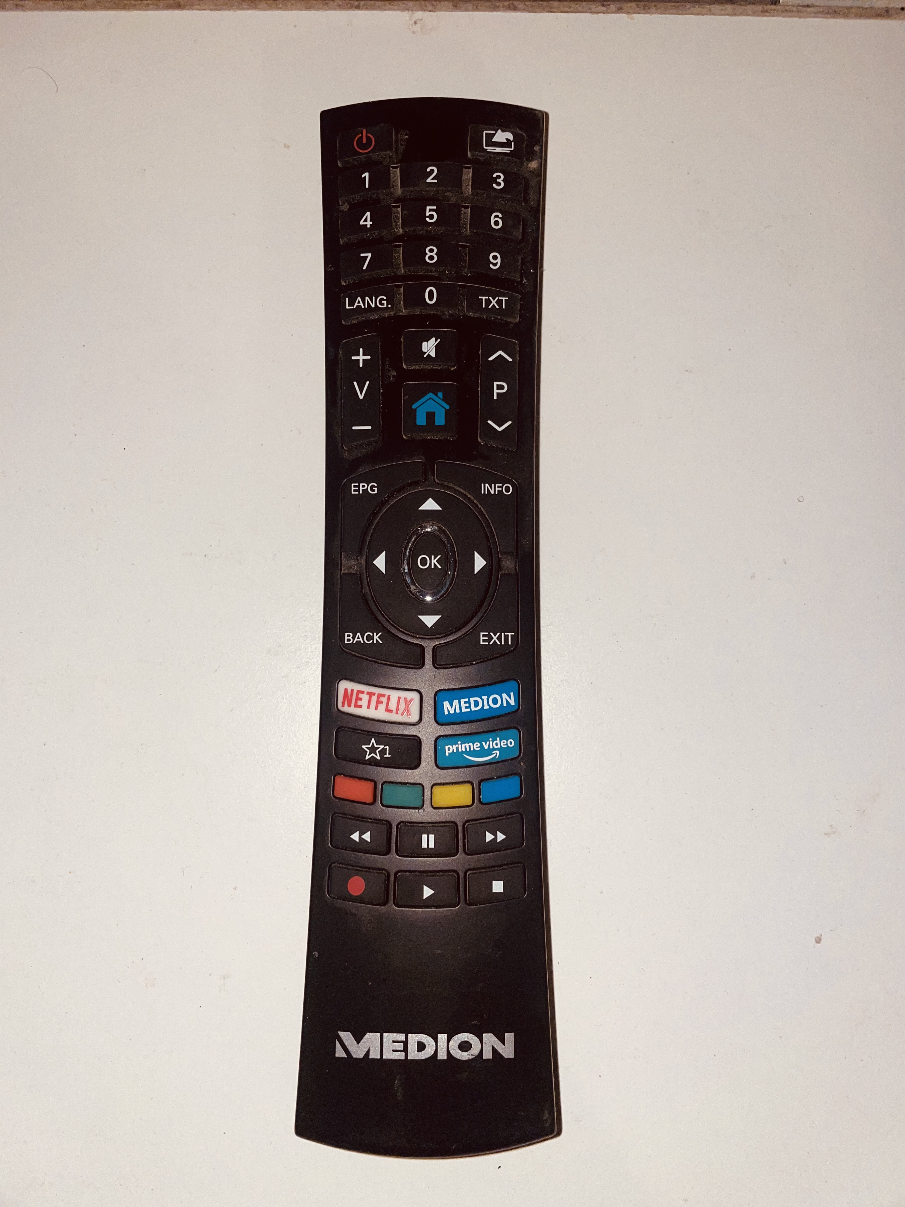 Oryginalny pilot Medion RC1822 40069104 MD15060 MD32060 NL do TV