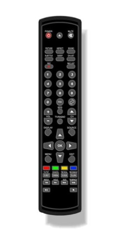 Oryginalny pilot do Salora E-26D-01 do TV LED24NCB-T