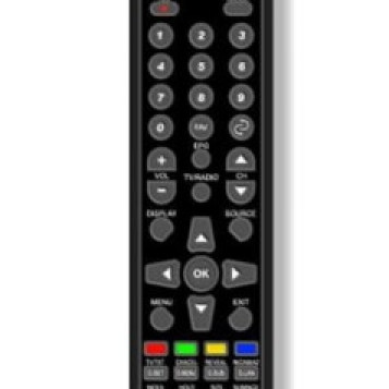 Oryginalny pilot do Salora E-26D-01 do TV LED24NCB-T