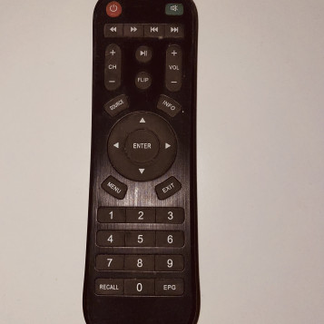 Pilot zdalnego sterowania tunera TV Boxa