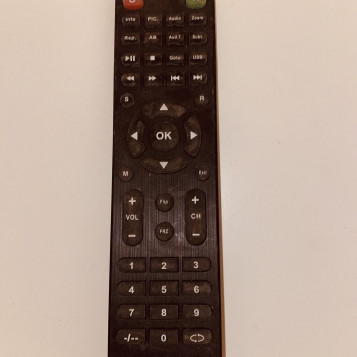 Sterowanie pilot do wieży stereo DVD czarny
