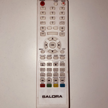 Oryginalny pilot do Salora do telewizrów biały