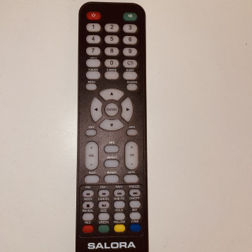 Oryginalny pilot do Salora do telewizorów czarny