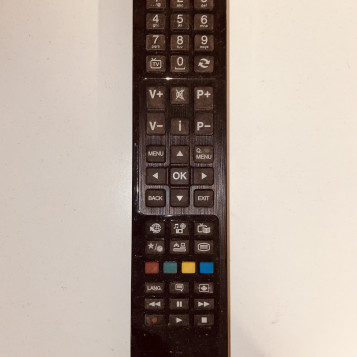 Zdalnego sterowania pilot do telewizora Netflix czarny