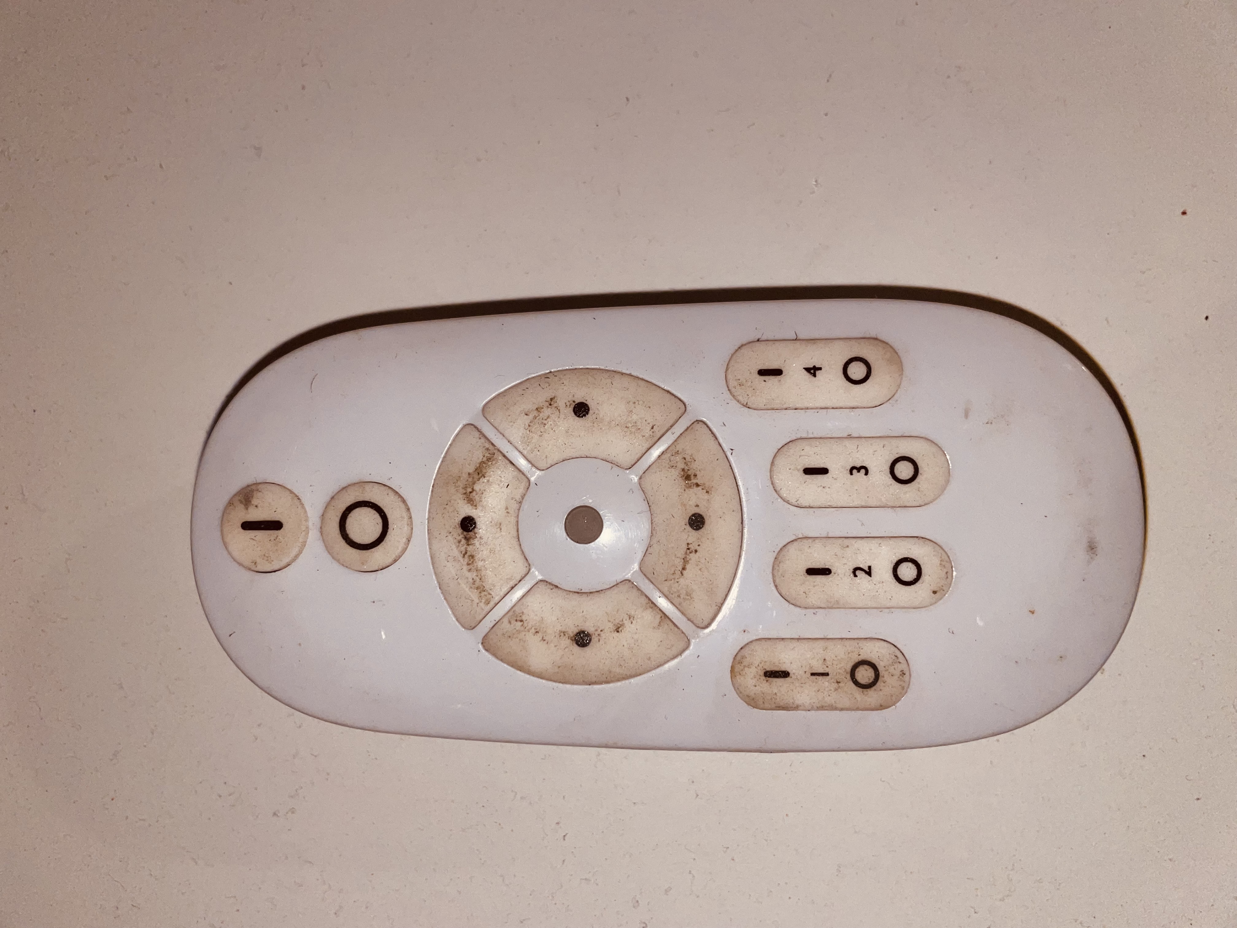 Pilot zdalnie sterowanie do lampy LED biały