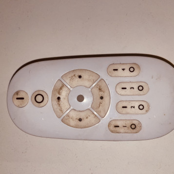 Pilot zdalnie sterowanie do lampy LED biały