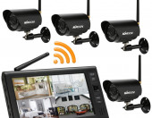 Monitoring WiFi 4 kamery 7 cali monitor LCD nagrywanie na karcie SD – zdjęcie 6