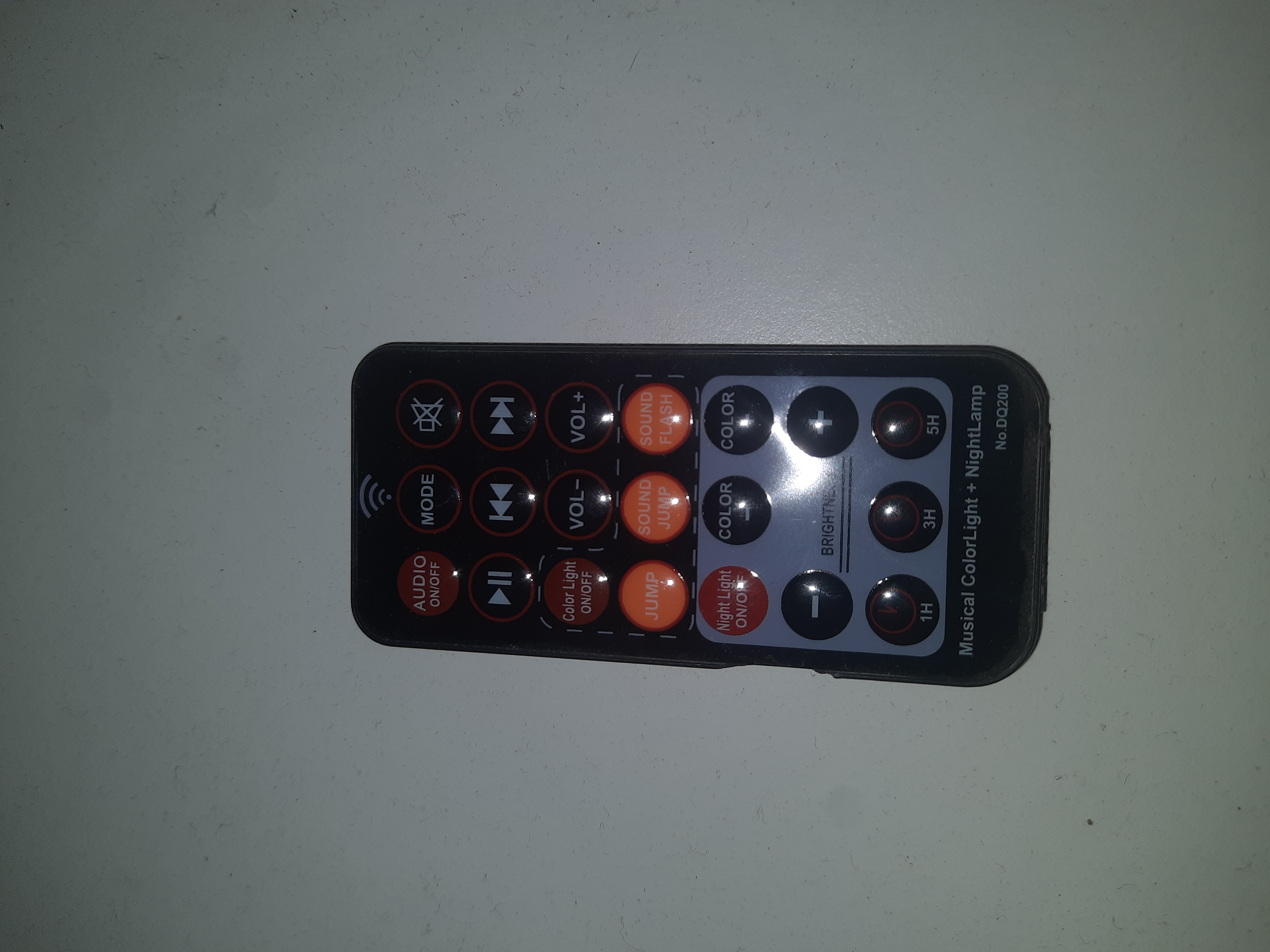 Oryginalny pilot do kuli lampki nocnej LED DQ200