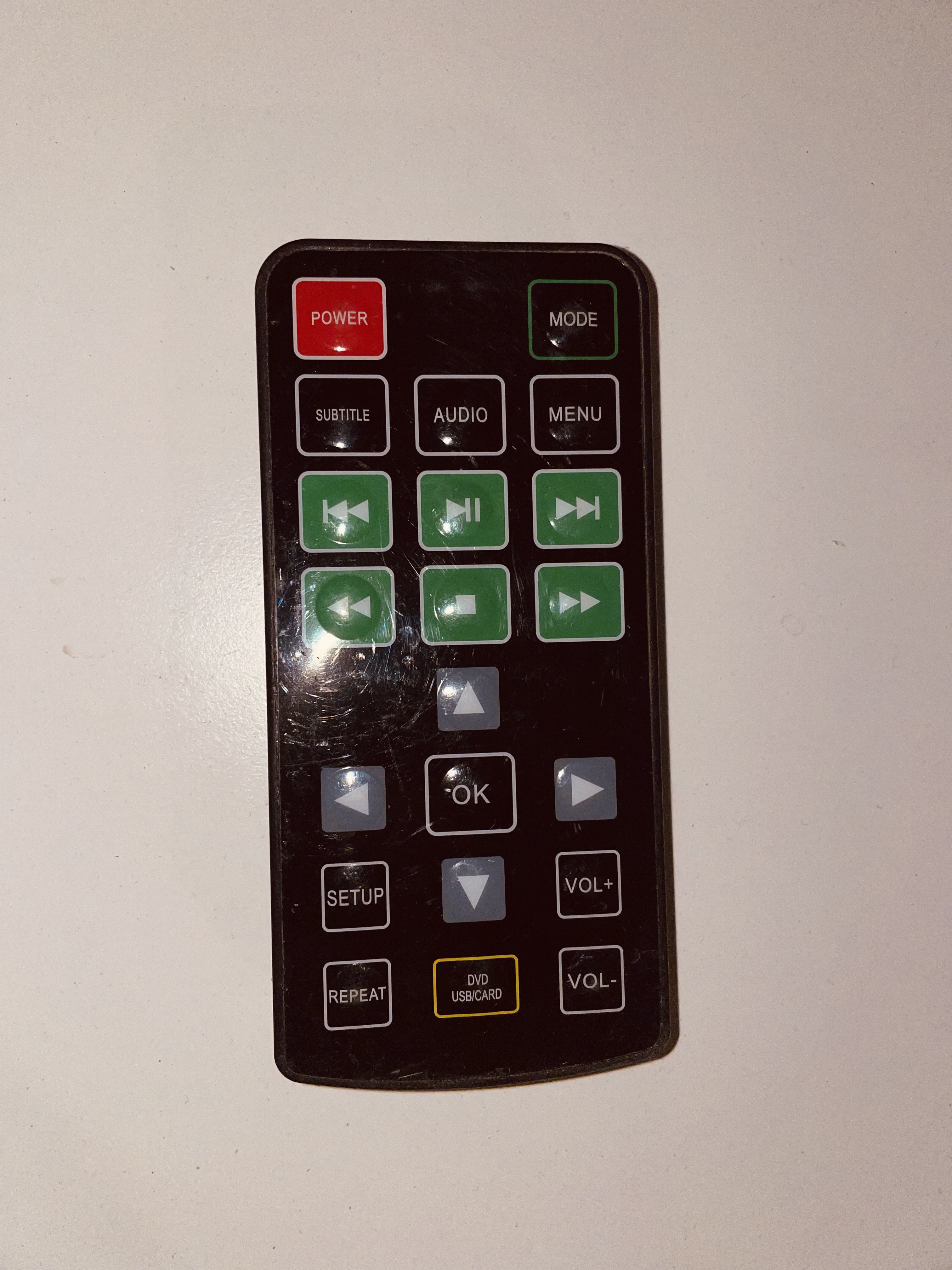 Pilot do włączania zdalnie TV